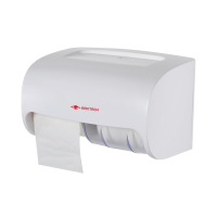 WALL MOUNTED TOILET PAPER DISPENSER PL-151067 WHITE